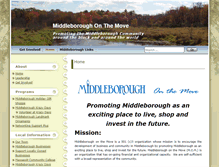 Tablet Screenshot of middleboroughonthemove.org